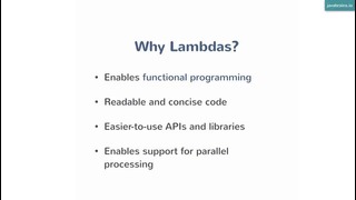 Java 8 Lambda Basics 11 – Runnable Using Lambdas