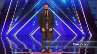 Tape Face- Strange Act Leaves the Audience Speechless – America’s Got Talent 2016 Au