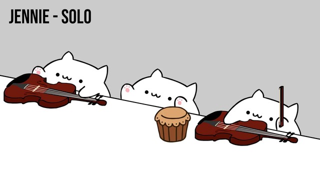 Bongo cat – jennie – solo- (k-pop) – cover