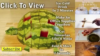 Как правильно нарезать арбуз