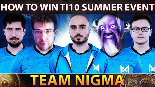 Best strategy to win ti10 summer event by team nigma!! aghanim’s labyrinth