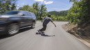 Longboarding – Passing Cars Down Epic Mountain Road