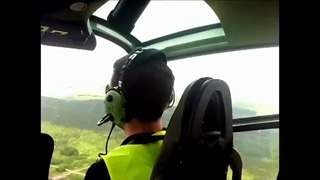 Германия-Обзор деревень с вертолёта