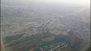 Пролет на Ташкентом сегодня утром перед посадкой