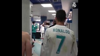 Раздевалка Реала после матча с Баварией