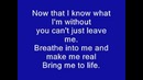 Bring Me to Life – Evanescence