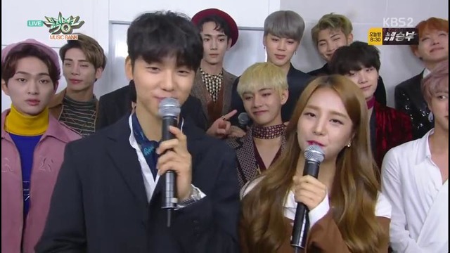 161021 BTS Backstage Interview Music Bank