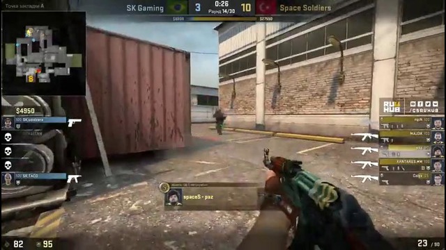 SK Gaming vs Space Soldiers ESL One Cologne 2017 de cache CrystalMay, sleepsomewhile