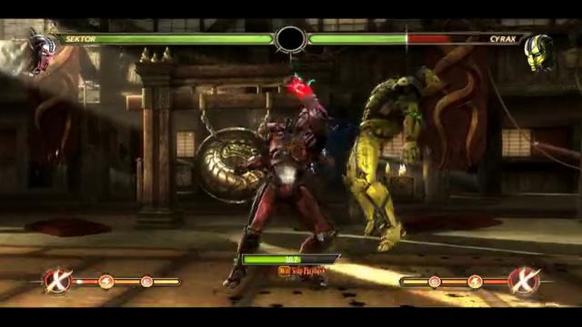 Mortal Kombat 9 – Комбо за Сектора 52% в собственном исполнении