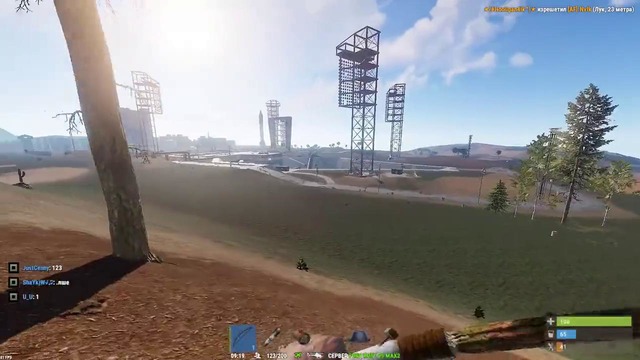 RUST – Хозяин открыл нычку! рейд в онлайне, молотами