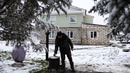 Сырный суп с сёмгой и роллтоном в казане