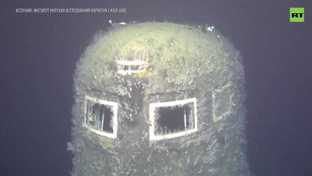 Норвежские учёные опубликовали кадры затонувшей советской подлодки