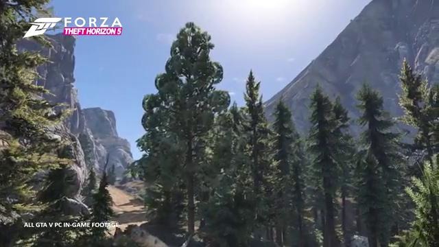 Forza Horizon 3 Trailer Remake in GTA V