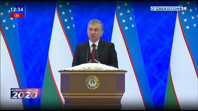 O‘zbekiston Prezidentining Oliy Majlisga Murojaatnomasi (24.01.2020)