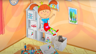 НОВИНКА! – Стеллаж домик для игрушек «Жила-была Царевна» для детей