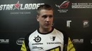 Интервью c Zeus после победы над NiP / StarSeries S9