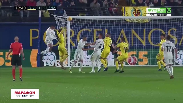 (HD) Вильярреал – Реал Мадрид | Чемпионат Испании 2018/19 | 17 тур