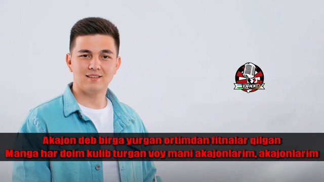 Muhammadziyo – Akaxonlarim (Karaoke version)