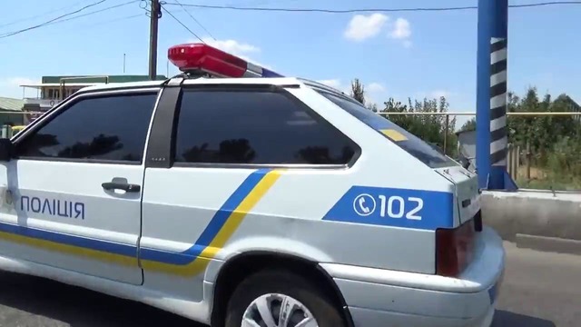 Погоня за оборотнем полиции в Мелитополе