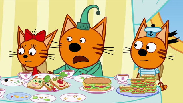 002. Три кота Серия 174 Крутые бутерброды Мультфильмы для детей