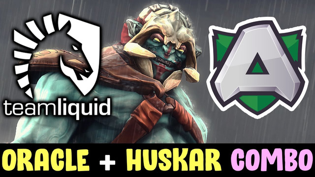Liquid vs alliance — huskar + oracle cancer combo on weplay pushka league