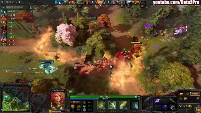 W33 – Windranger Midlane Pro Gameplay with Loda EE Sama Dota 2 MMR #9