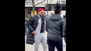 Tough man intimidating people#funny #comedy #reels