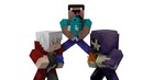 Waterman vs Skileton king vs NooB (Minecraft animation)|AGER