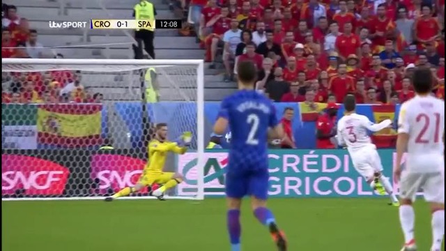 Croatia 2-1 Spain UEFA Euro 2016 / Group D / 21.06.2016