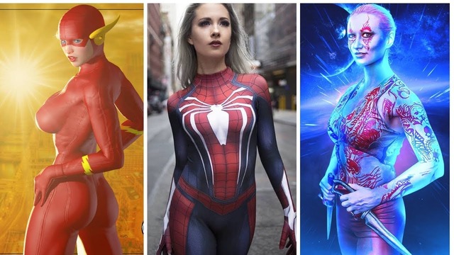 Женские версии мужских персонажей фильмов Marvel & Dc – 4