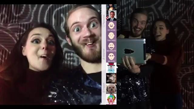 My Girlfriend and I Faceswaps / Pewdiepie (Eng) (29.01.2016)