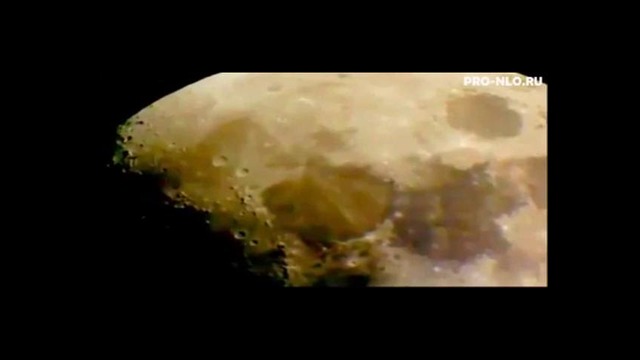 НЛО – На Луне – реальное съемка