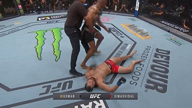 Полный бой Хорхе Масвидаль vs Камару Усман на UFC 261 |БРУТАЛЬНЫЙ НОКАУТ