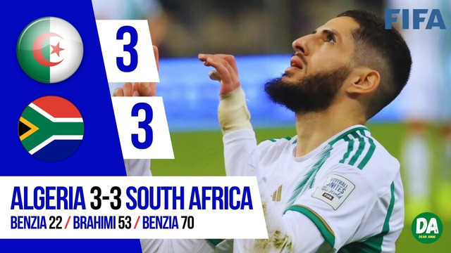 Алжир – ЮАР | Товарищеский матч 2024 | Обзор матча