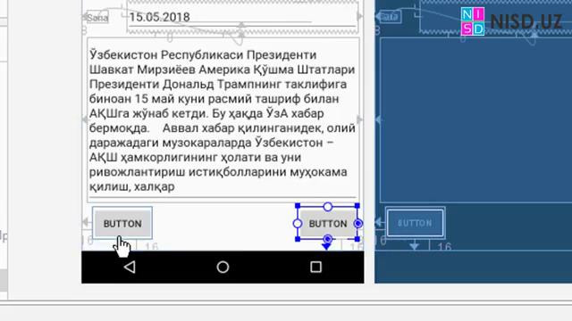 78 – Andoid Studio da – Constraint Layout haqida 3-dars