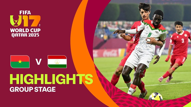 Буркина-Фасо – Таджикистан | Чемпионат Мира U17 2025 Qatar | 3-й тур | Обзор матча