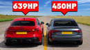 Кто победит в заезде: НОВЫЙ Audi RS5 или же ТЮНИНГОВАННЫЙ Audi S4