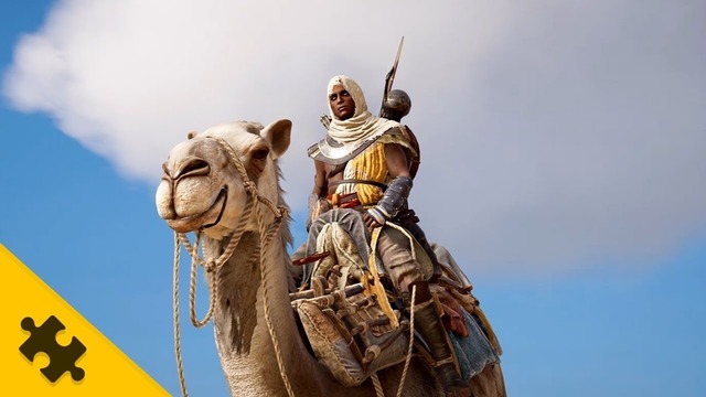 Assassin’s Creed: Origins – Верблюд, ТАЙНЫЙ ОРДЕН ДРЕВНИХ, смотрим город МЕМФИС