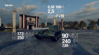 Средний танк 59-Patton – обзор от Red Eagle Company [World of Tanks
