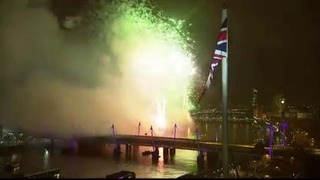 London’s 2013 New Year Firework Display