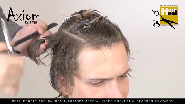 Мужская и женская стрижка. Александр Кувватов. HAIR SET # 28