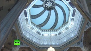 Соборная мечеть в Москве вид изнутри