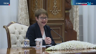 Президент Республики Узбекистан Шавкат Мирзиёев принял глав ряда делегаций, прибывших в нашу страну