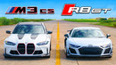 Кто победит в заезде: самый мощный BMW M3 в истории против Audi R8 GT