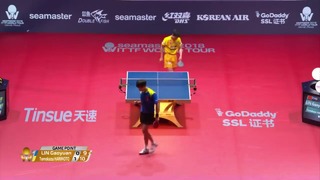 Tomokazu Harimtoto vs Lin Gaoyuan – 2018 ITTF World Tour Grand Finals (Final)