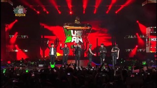 B.A.P – 1004 (Angel) No Mercy Music Bank in Mexico HOT Stage