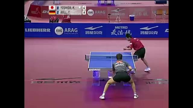 German Open- Timo Boll-Yoshida Kaii